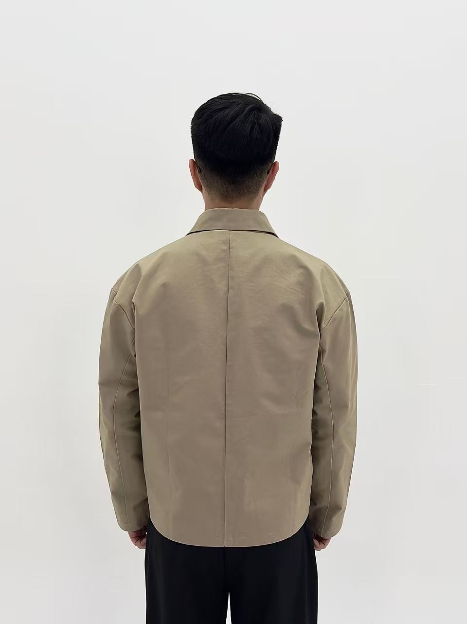 FORM TWILL JACKET (BEIGE) - Image 4